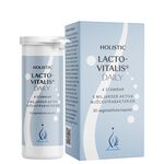 Holistic Lactovitalis®daily 5 miljarder mjölksyrabakterier 30 vegetabiliska kapslar
